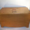Howdy Doody Solid Maple Toy Box by Thayer 1950's